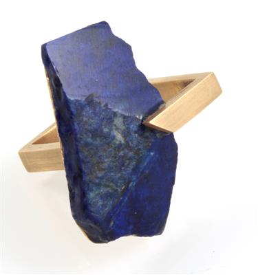 Lapislazuli Desingerring - Schmuck