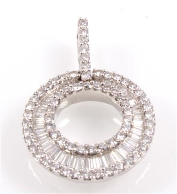 Brillant Anhänger zus. ca. 1,80 ct - Schmuck