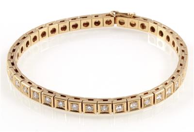 Brillantarmband zus. ca. 2 ct - Klenoty