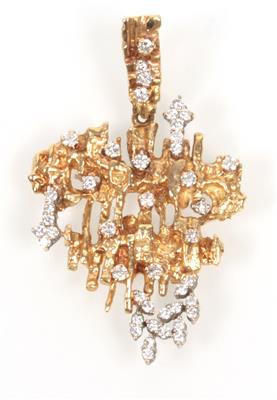 Brillantanhänger zus. ca. 1,30 ct - Gioielli