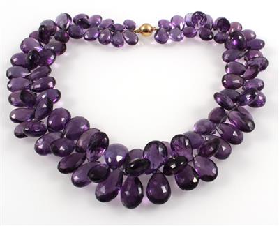 Amethystcollier - Schmuck Summersale