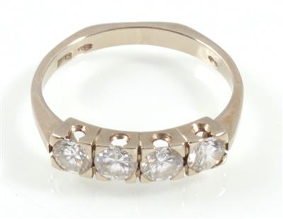 Brillantdamenring zus. ca. 1,00 ct - Schmuck Summersale