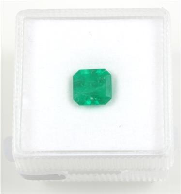 1 loser Smaragd 1,39 ct - Diamanten und Farbsteine - HERBSTSPECIAL