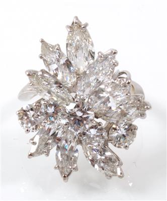 Brillant Diamant Ring ca. 7,50 ct - Jewellery