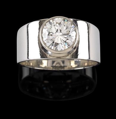 Brillantsolitärring ca. 2,50 ct - Diamanten und Farbsteine - HERBSTSPECIAL