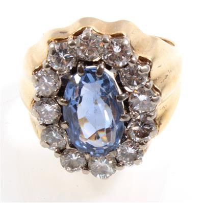 Brillantdamenring zus. ca. 1,30 ct - Schmuck