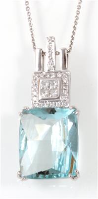 Aquamarinanhänger 7,68 ct - Klenoty