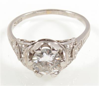 Brillantring zus. ca. 0,95 ct - Klenoty