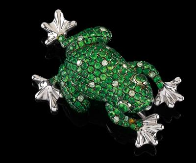 Brosche Frosch - Jewellery