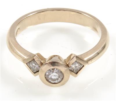 Brillantring zus. 0,33 ct - Gioielli