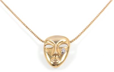 Collier "Maske" - Schmuck