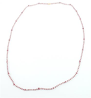 Rubinhalskette - Jewellery