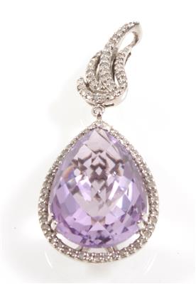 Diamant Amethystanhänger - Klenoty