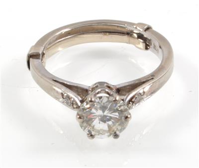 Diamantdamenring zus. ca. 1,10 ct - Jewellery