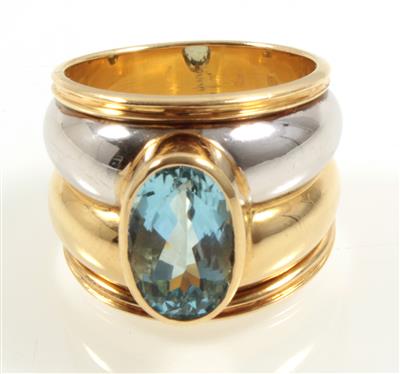 Aquamarinring ca. 2,40 ct - Jewellery