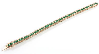 Brillant Smaragdarmband - Gioielli