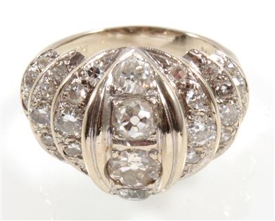 Diamantring zus. ca. 1,70 ct - Schmuck