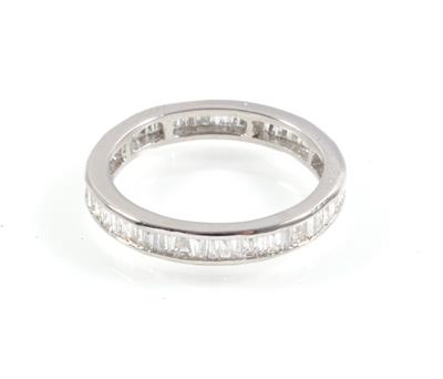 Diamantmemoryring zus. 0,92 ct - Klenoty