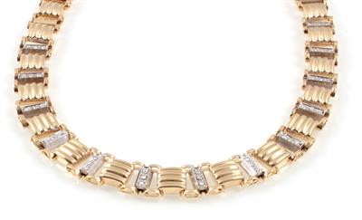 Brillantcollier ca. 0,18 ct - Schmuck