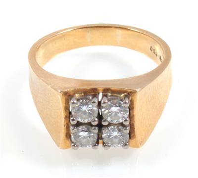 Brillantring zus. ca. 0,60 ct - Schmuck