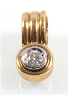 Brillantsoliäranhänger ca. 0,18 ct - Klenoty