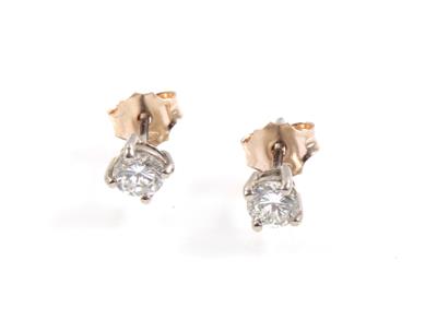 Brillant Ohrstecker zus. ca. 0,65 ct - Schmuck