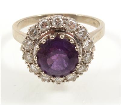 Brillant Amethystring - Schmuck