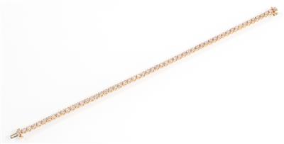 Diamantarmband zus. ca. 0,75 ct - Klenoty