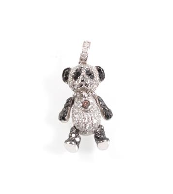 Brillantanhänger Teddybär zus. 0,80 ct - Schmuck