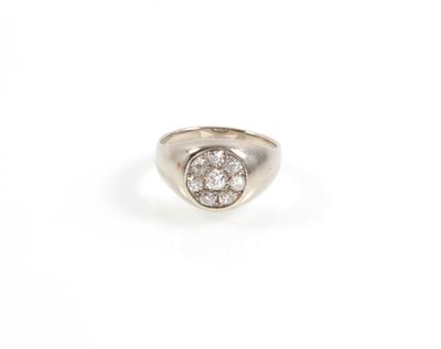 Diamantdamenring zus. ca. 0,50 ct - Klenoty