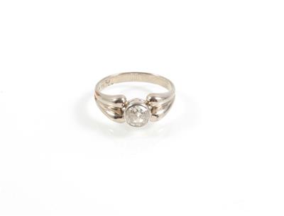 Altschliff Diamantsolitärring ca. 0,50 ct - Gioielli