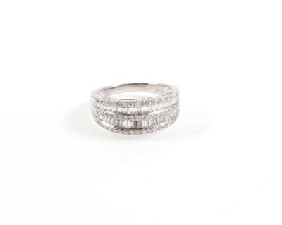 Diamantring zus. 1,05 ct - Gioielli