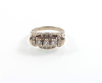 Diamantring zus. ca. 0,60 ct - Klenoty