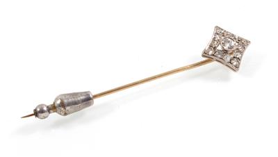 Diamantnadel zus. ca. 0,50 ct - Schmuck