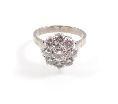 Brillantdamenring zus. 1,55 ct - Jewellery