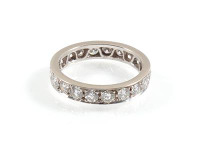 Brillantmemoryring zus. ca. 1,80 ct - Schmuck