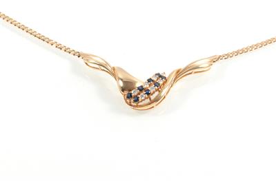 Brillant Saphircollier - Jewellery