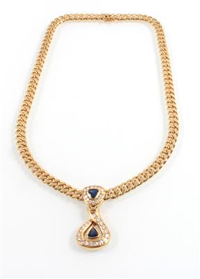 Brillantcollier zus. ca. 1,15 ct - Schmuck Summersale