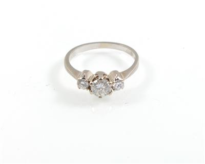 Brillantdamenring zus. ca. 0,60 ct - Schmuck Summersale