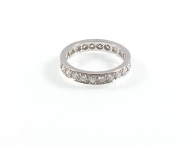 Brillantmemoryring zus. ca. 1,30 ct - Schmuck Summersale