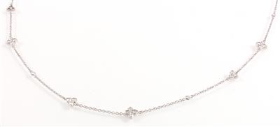 Diamantcollier zus. ca. 1,70 ct - Schmuck Summersale