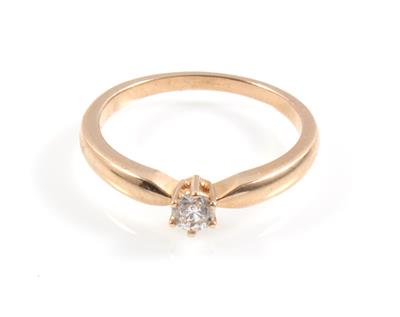 Brillant Solitärring ca. 0,25 ct - Schmuck Summersale