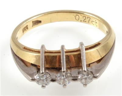 Brillantring zus. 0,27 ct - Gioielli