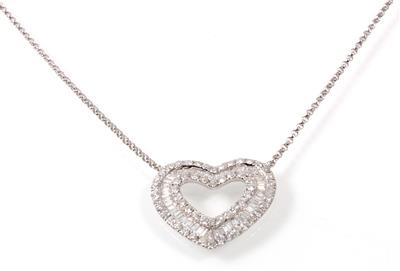 Diamantcollier zus. 2,10 ct - Schmuck Summersale