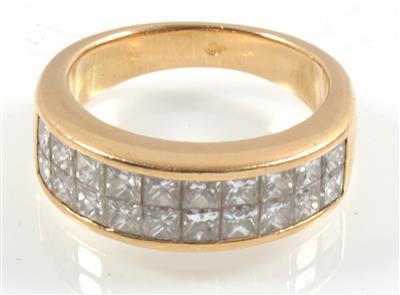 Diamantring zus. ca. 2 ct - Schmuck Summersale