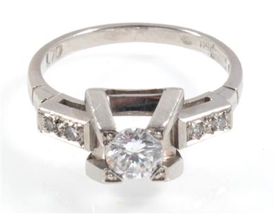 Diamantring zus. ca. 0,45 ct - Schmuck Summersale