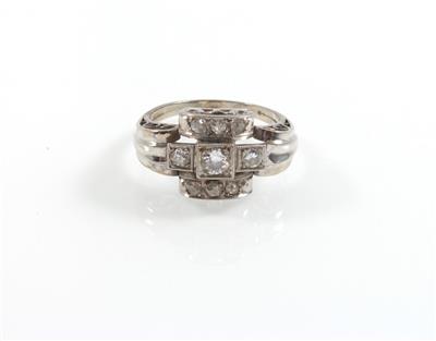 Diamantring zus. ca. 0,55 ct - Schmuck Summersale