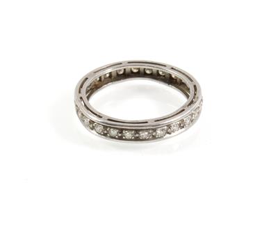 Diamantmemoryring zus. ca. 0,50 ct - Jewellery