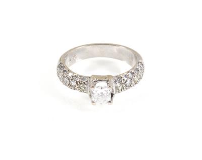 Diamantring zus. ca. 1,45 ct - Jewellery