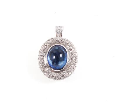Diamant Saphiranhänger - Jewellery